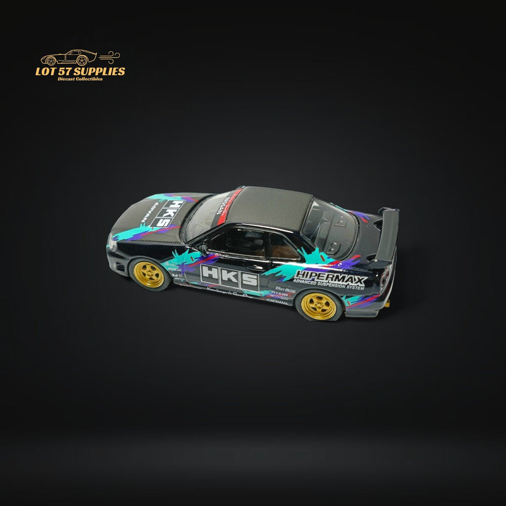 MC Nissan Skyline R34 HKS Livery 1:64