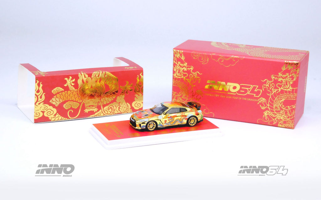 INNO64 Nissan Skyline GT-R R35 Year Of The Dragon Special Edition 1:64