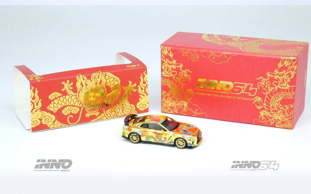 INNO64 Nissan Skyline GT-R R35 Year Of The Dragon Special Edition 1:64