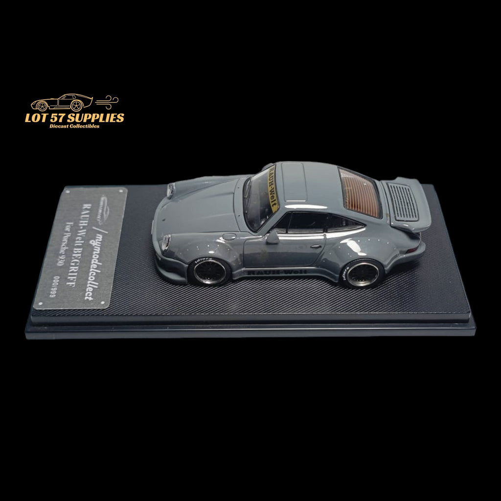 MC Porsche RWB 930 Ducktail Cement Gray 1:64