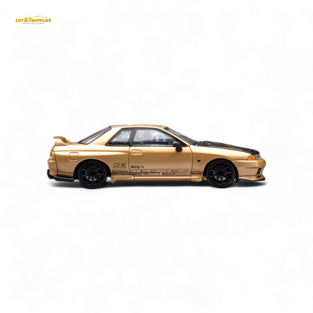 Focal Horizon Nissan Skyline GT-R R32 Top Secret Gold 1:64