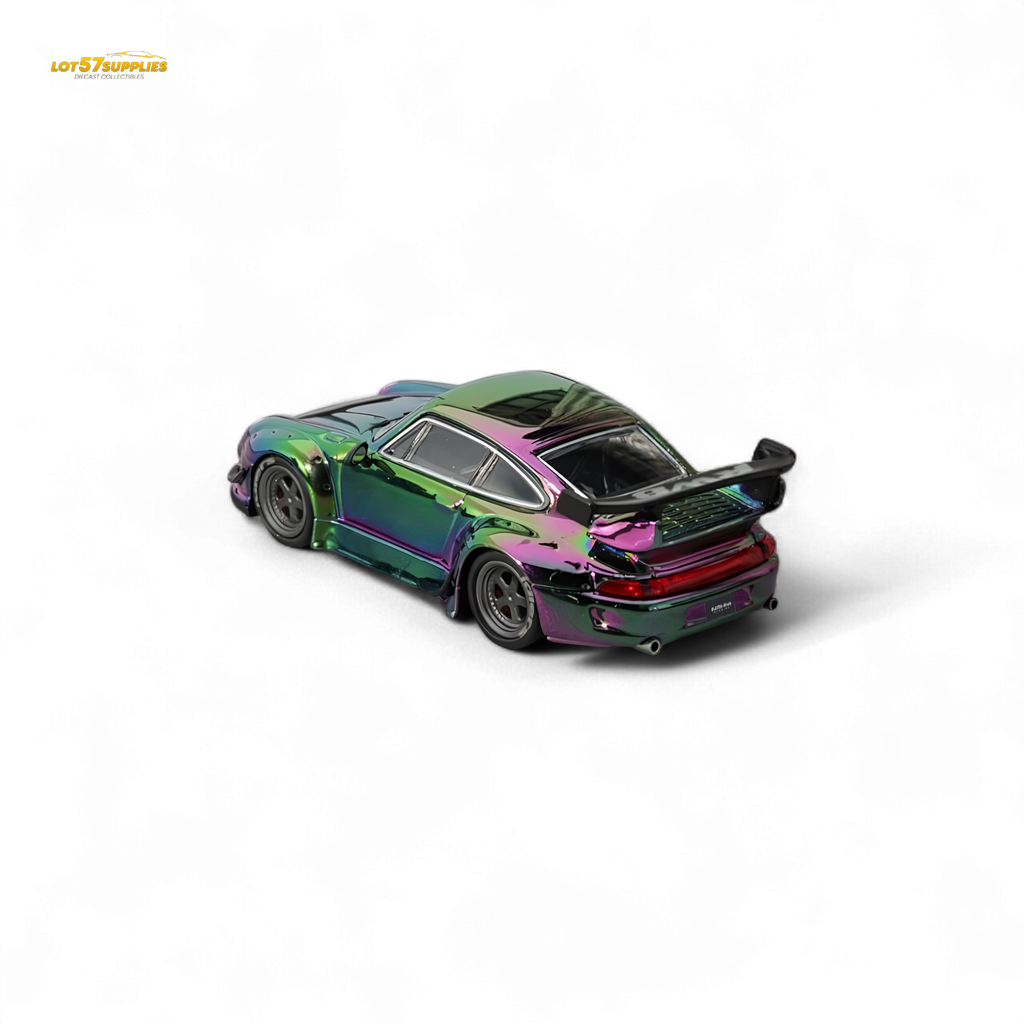 Star Model Porsche RWB 993 Magic Purple-Green 1:64