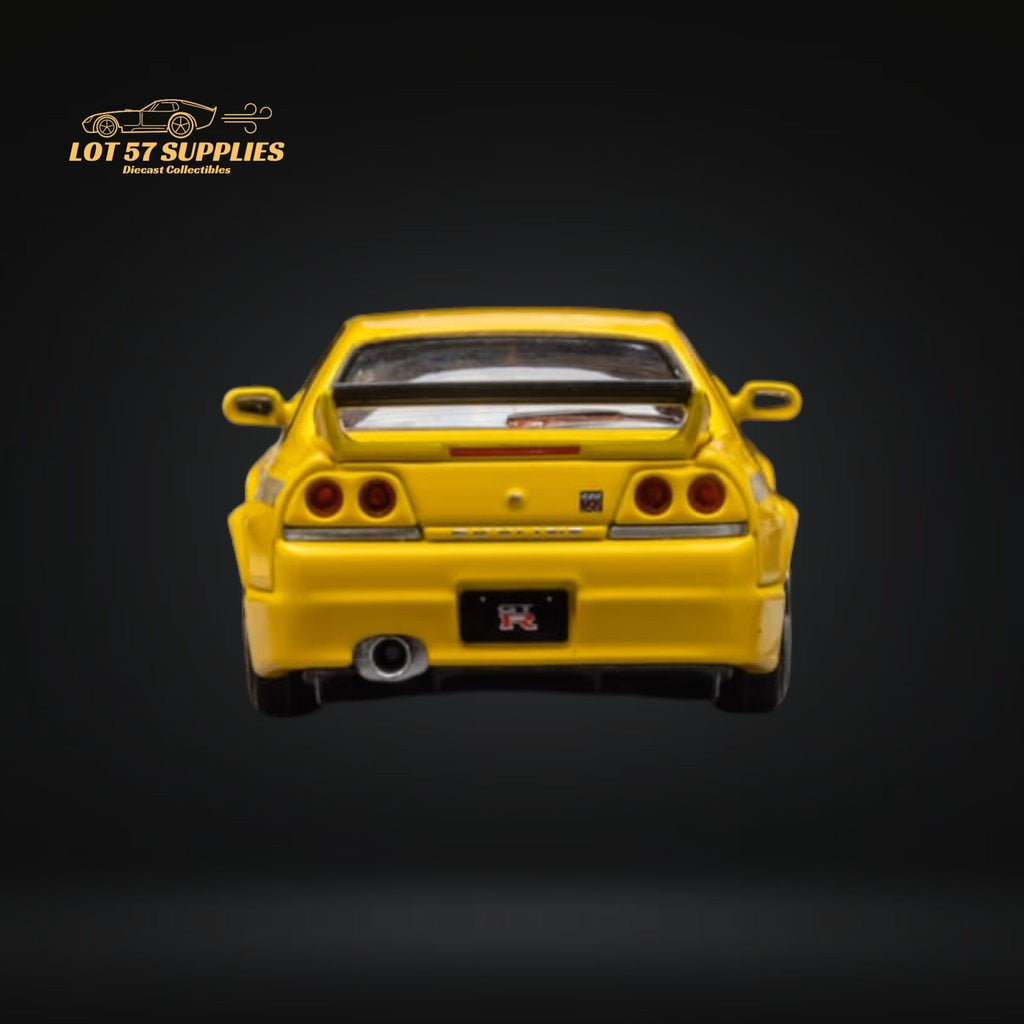 Focal Horizon Skyline R33 GT-R 400R Yellow 1:64