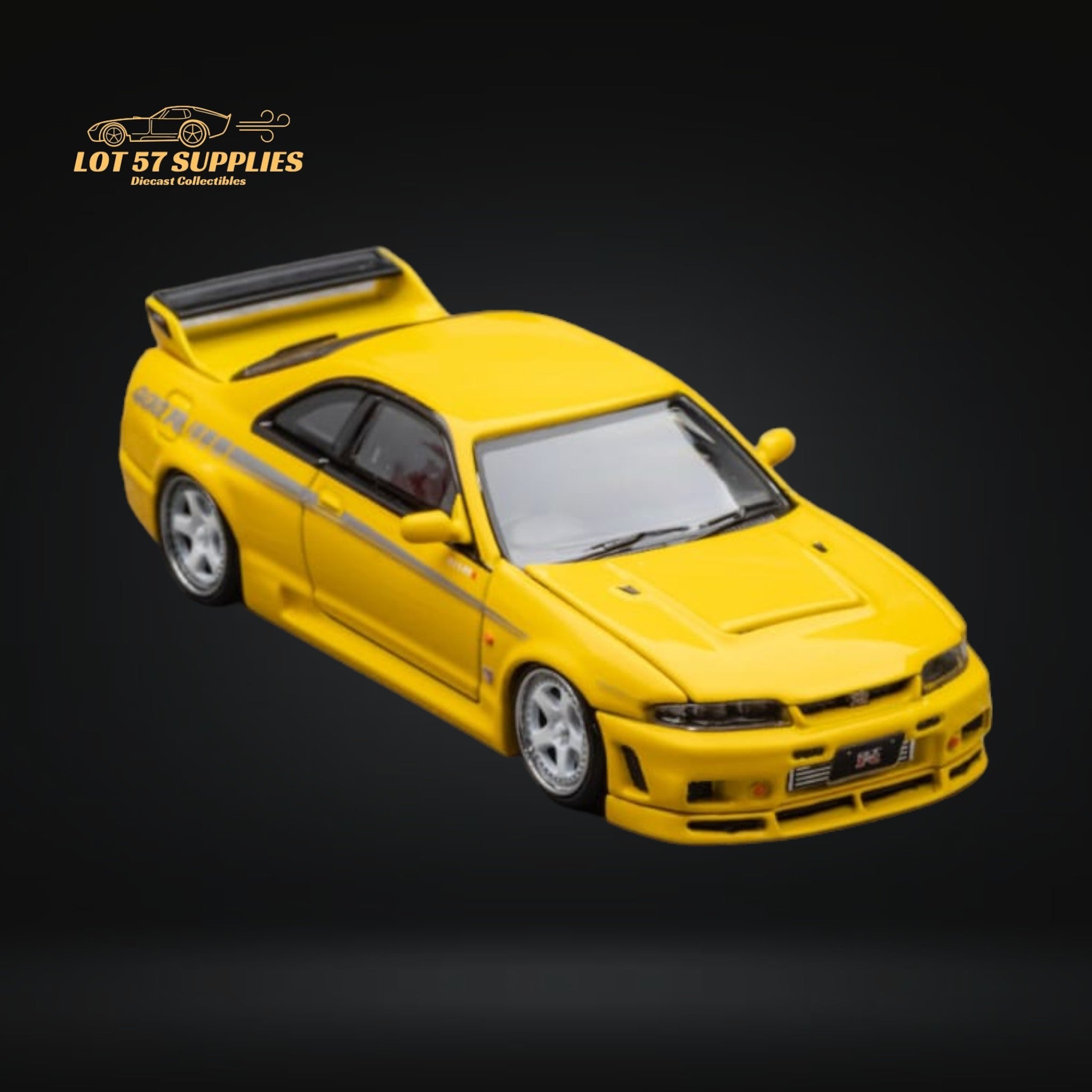 Focal Horizon Skyline R33 GT-R 400R Yellow 1:64