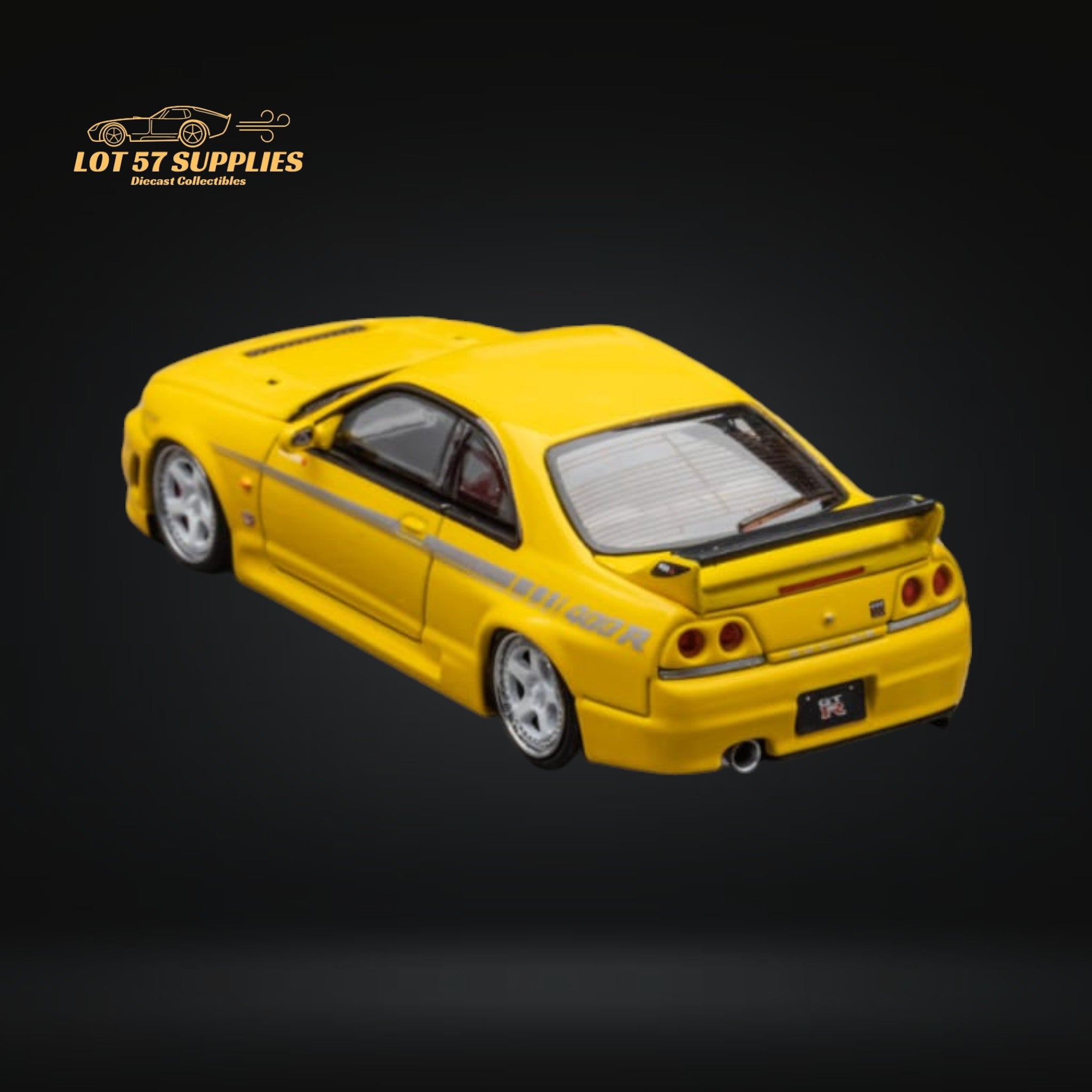 Focal Horizon Skyline R33 GT-R 400R Yellow 1:64