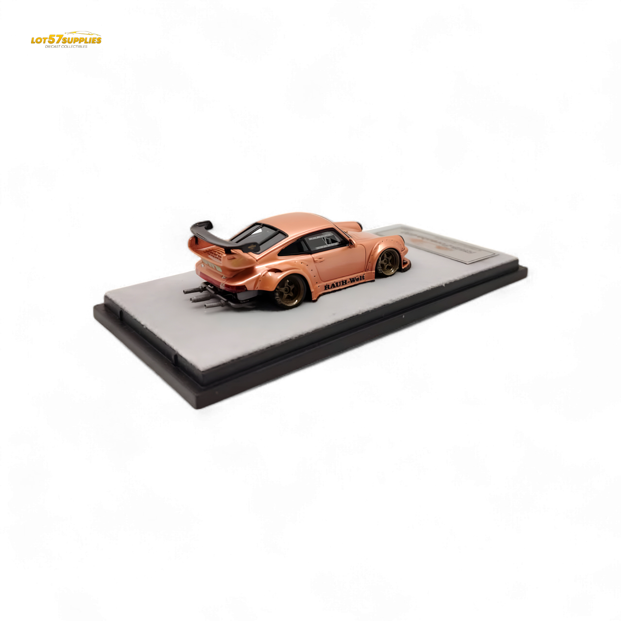 QIDIAN Porsche RWB 930 Champagne Gold 1:64