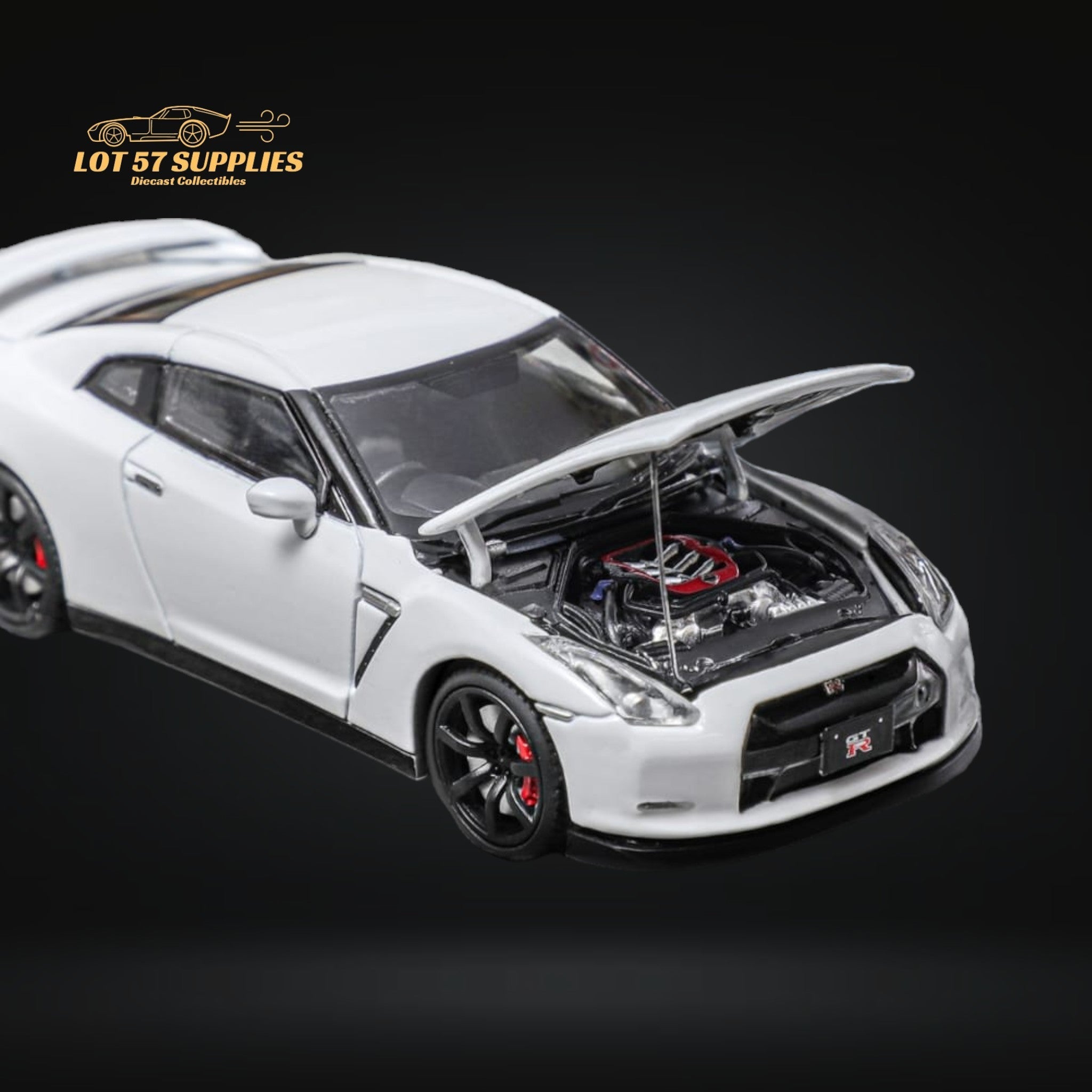 Focal Horizon Nissan Skyline GT-R R35 White 1:64