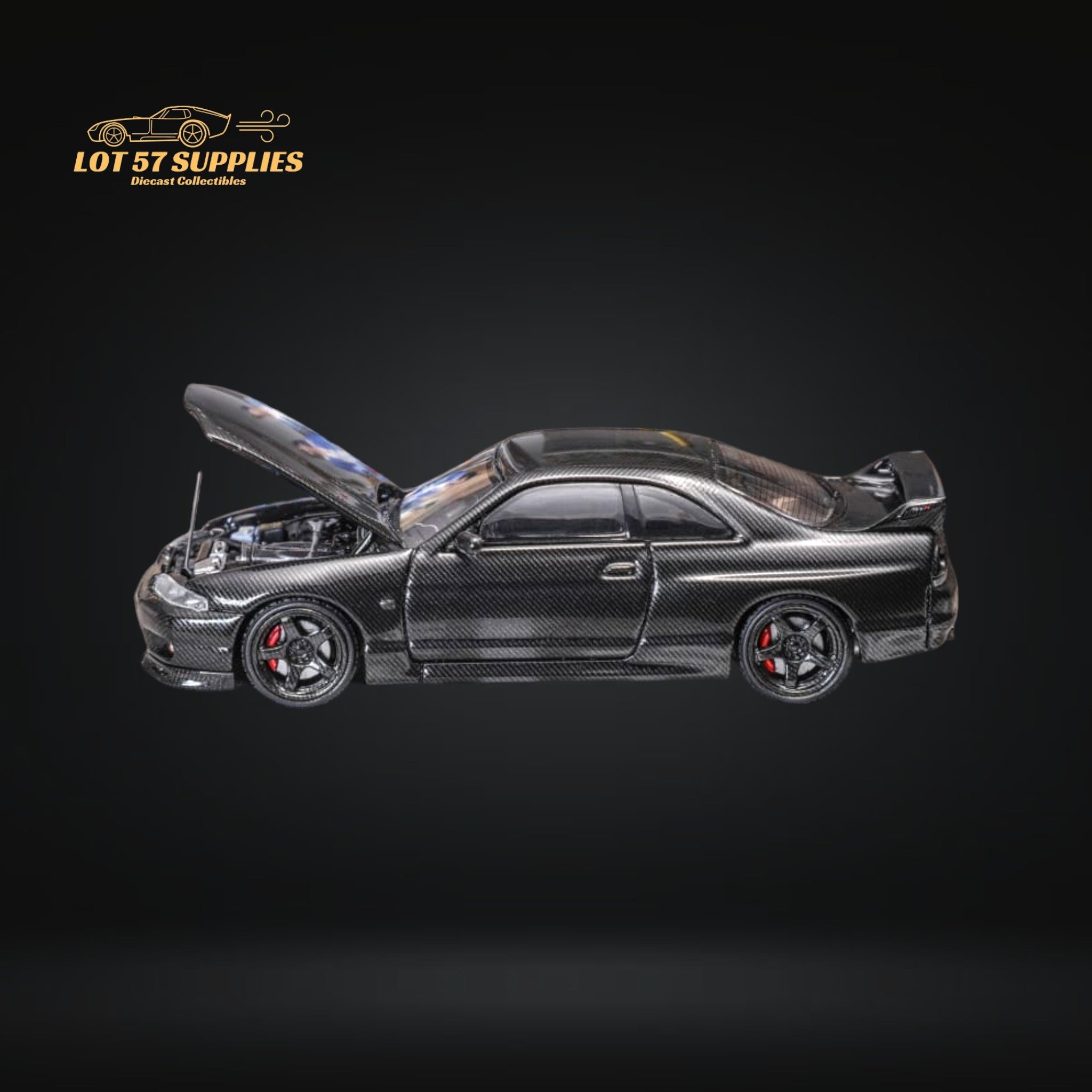 Focal Horizon Nissan Skyline GT-R R33 Black 1:64