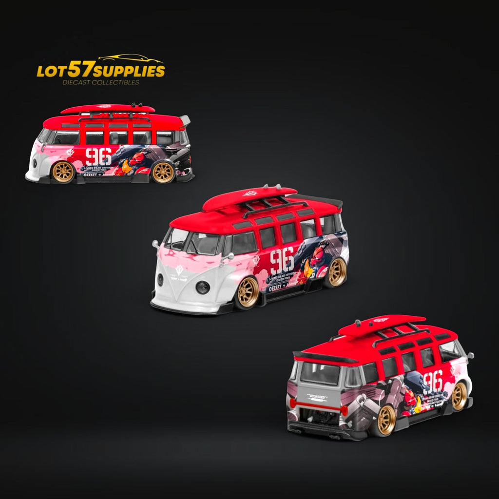LF Model Volkswagen T1 Kombi WideBody Akiba #96 Livery 1:64