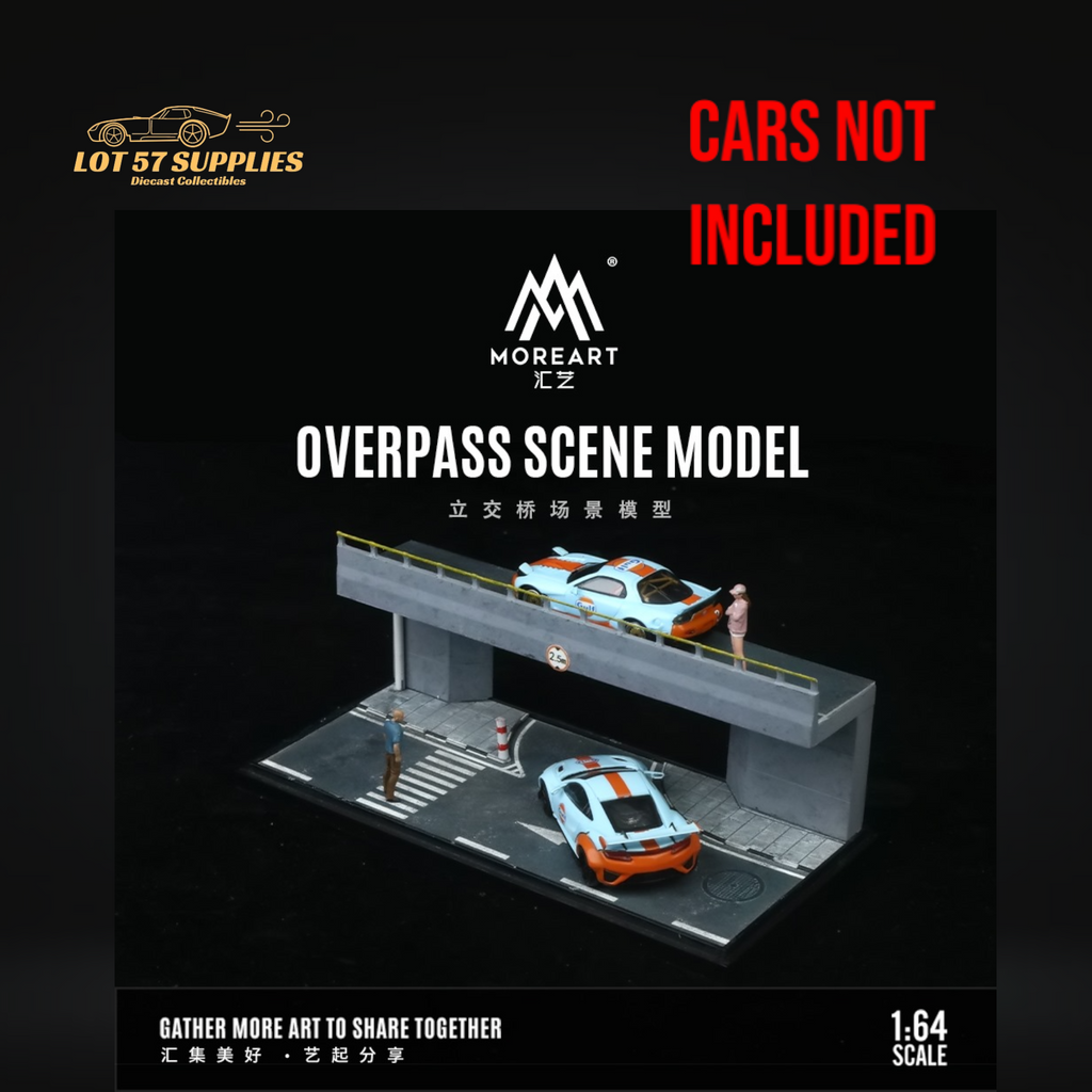 (Pre-Order) MoreArt Overpass Scene Diorama 1:64
