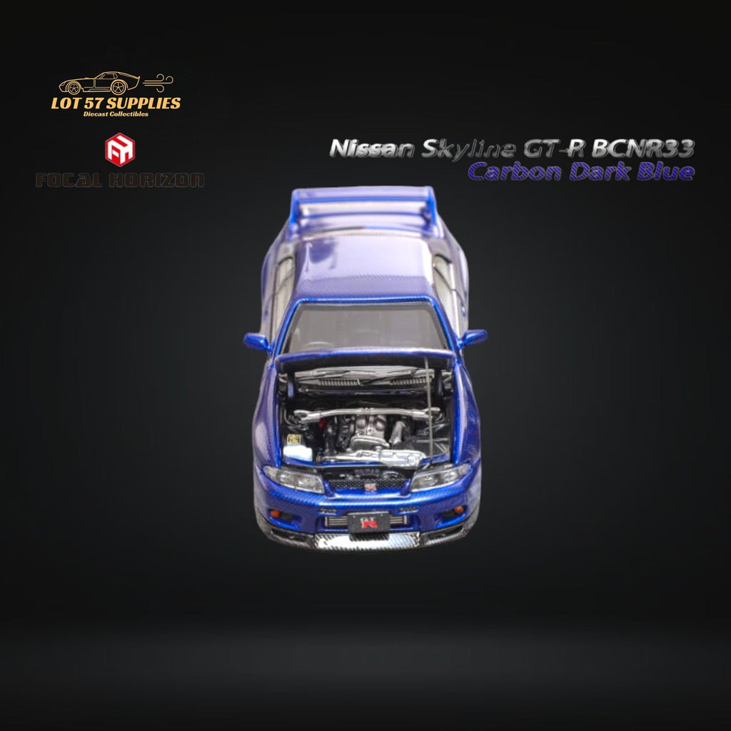 Focal Horizon Skyline GT-R R33 Dark Blue 1:64