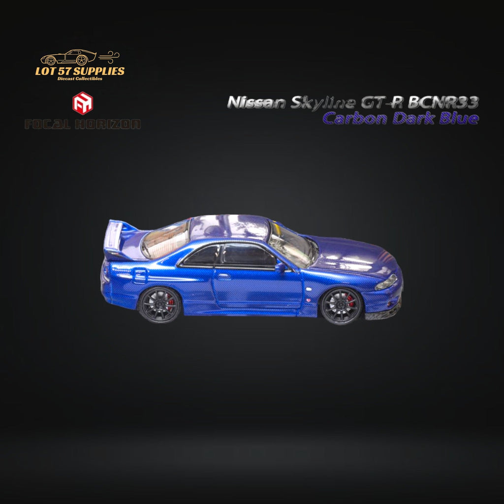 Focal Horizon Skyline GT-R R33 Dark Blue 1:64