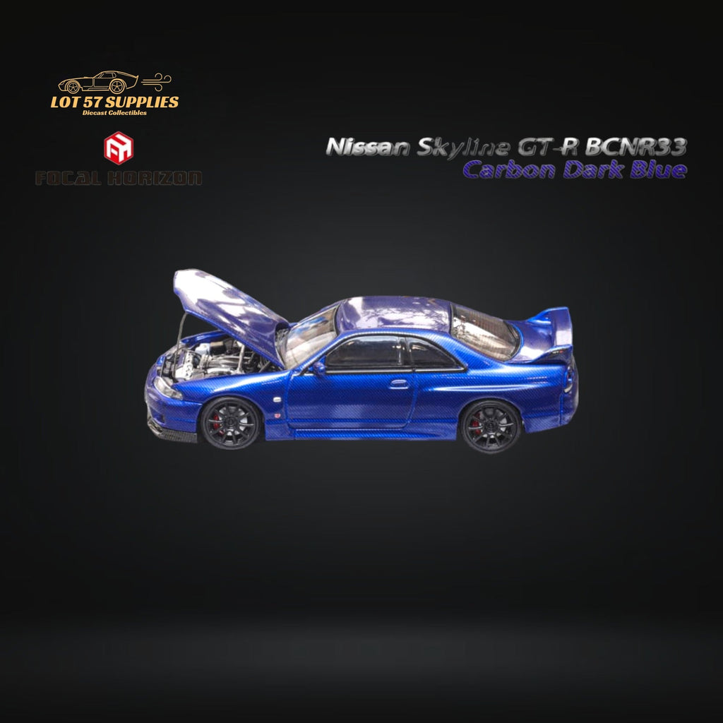Focal Horizon Skyline GT-R R33 Dark Blue 1:64