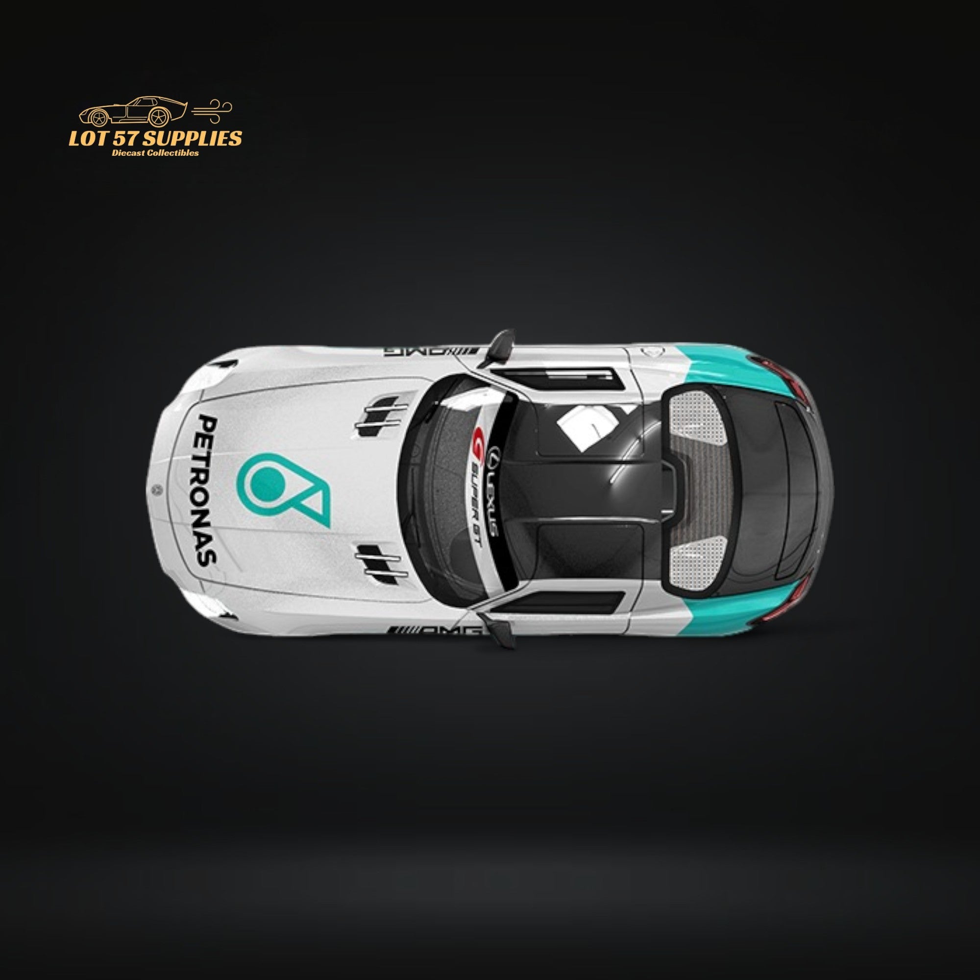 TimeMicro Mercedes Benz SLS Petronas Livery 1:64