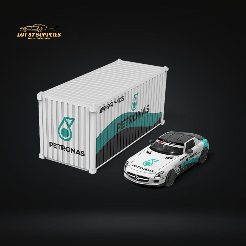TimeMicro Mercedes Benz SLS Petronas Livery 1:64