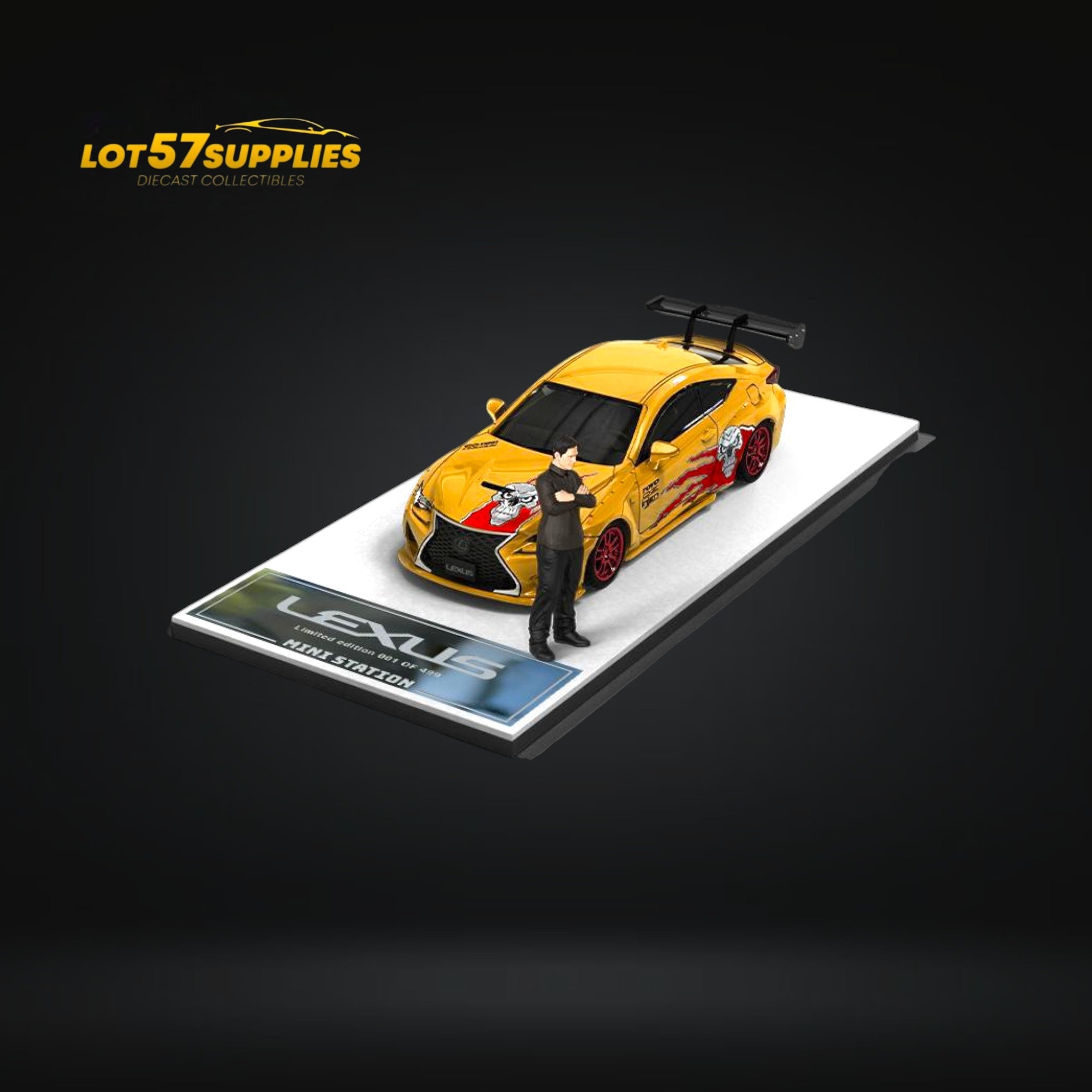 Mini Station Lexus IS 300 F Sport 1:64