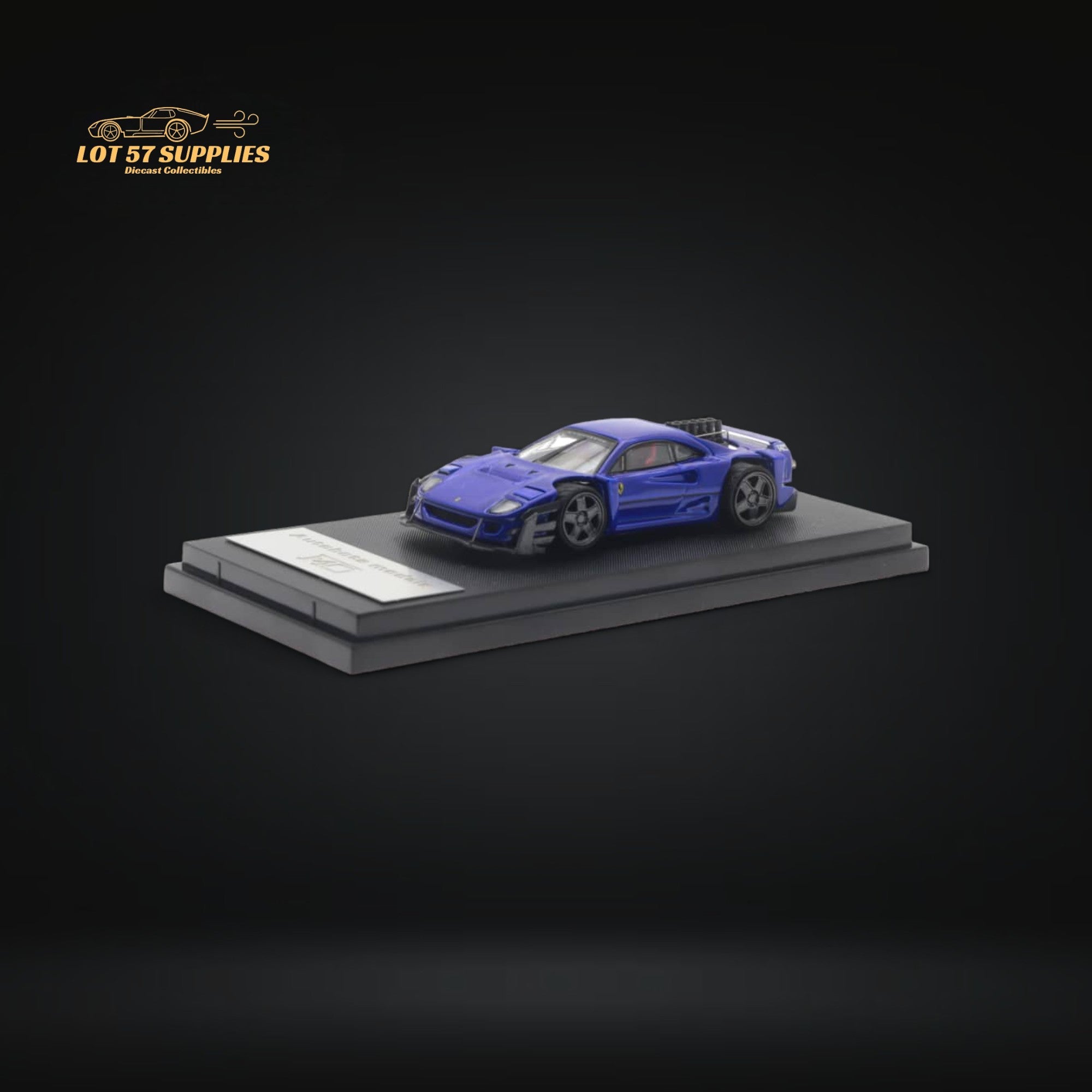 Autobots Ferrari F40 AI Yasid Blue 1:64