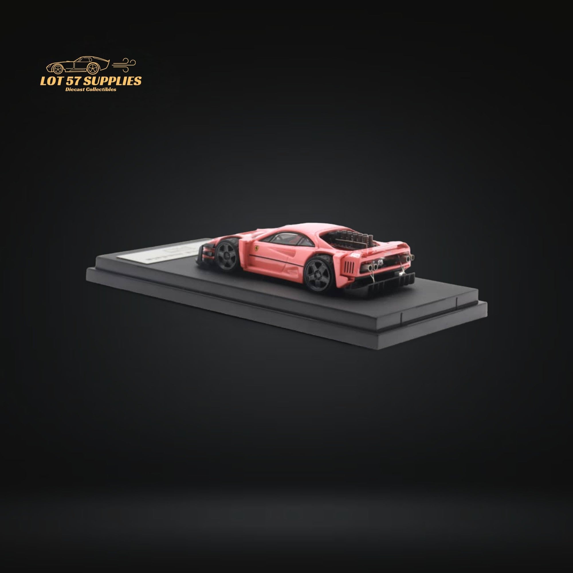 Autobots Ferrari F40 AI Yasid Pink 1:64