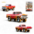 Auto World 1983 Chevrolet Silverado K10 4x4 Muddy Lifted 1:64
