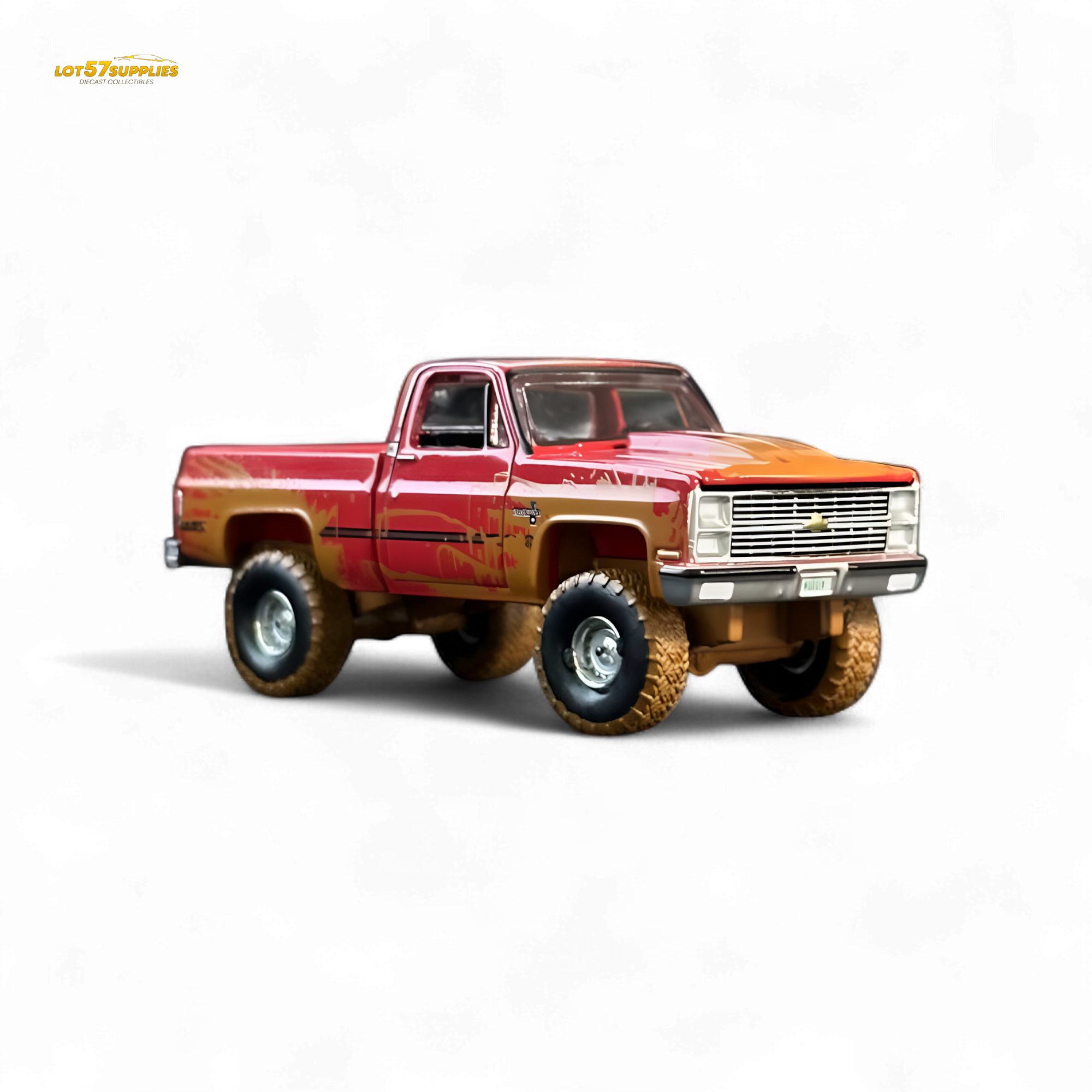Auto World 1983 Chevrolet Silverado K10 Lifted 1:64
