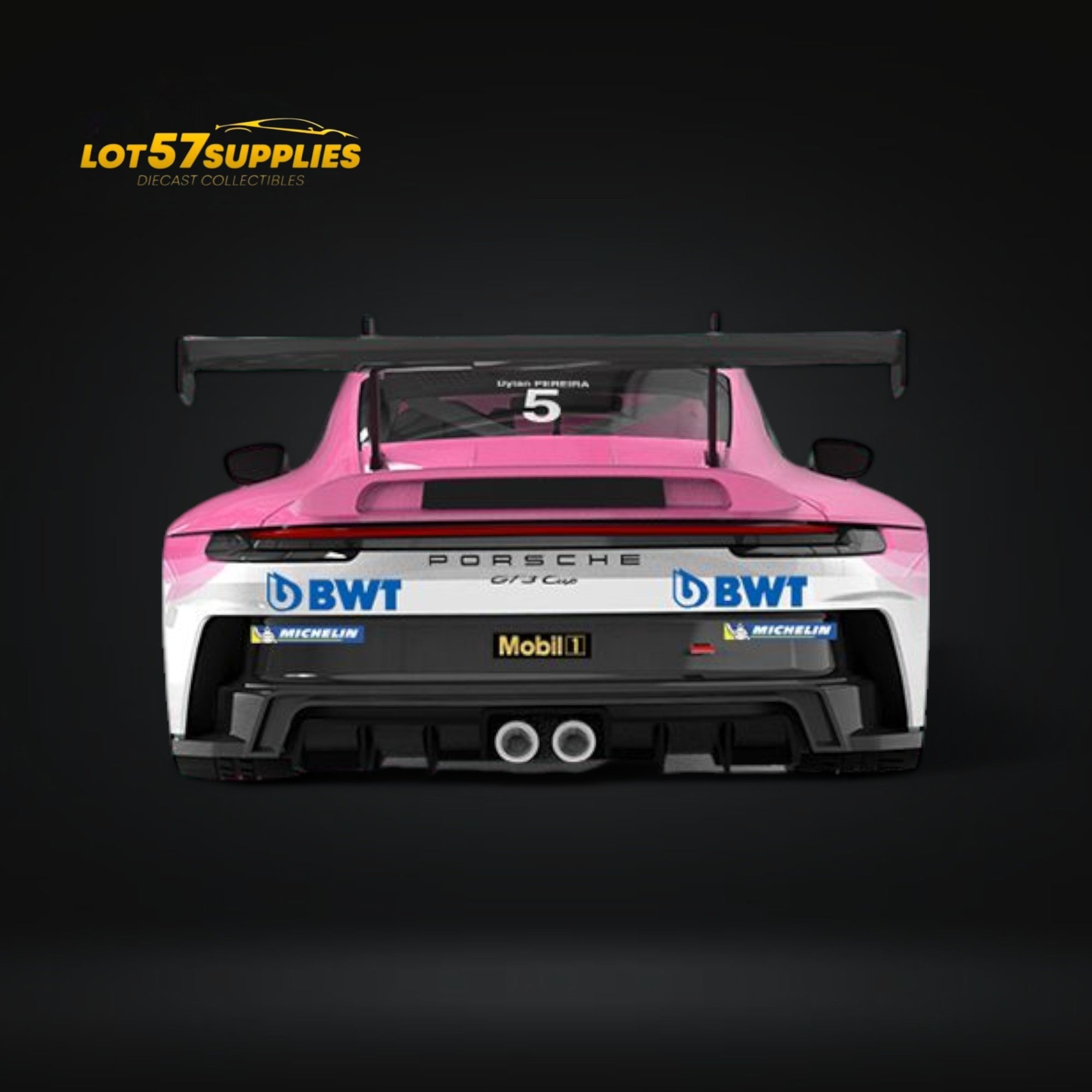 ModernArt Porsche 911 GT3 Cup BWT Pink Livery 1:64