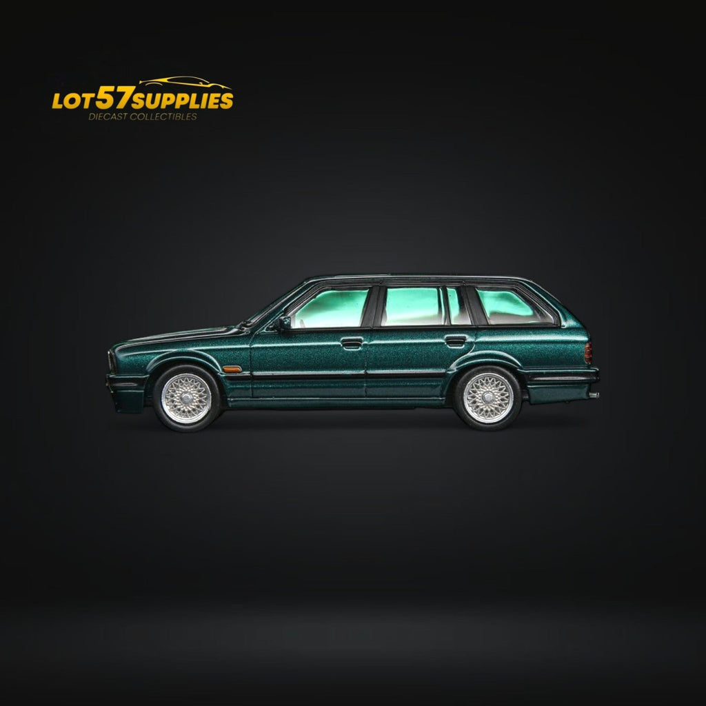 Mortal BMW E30 Touring Wagon Pearl Green 1:64