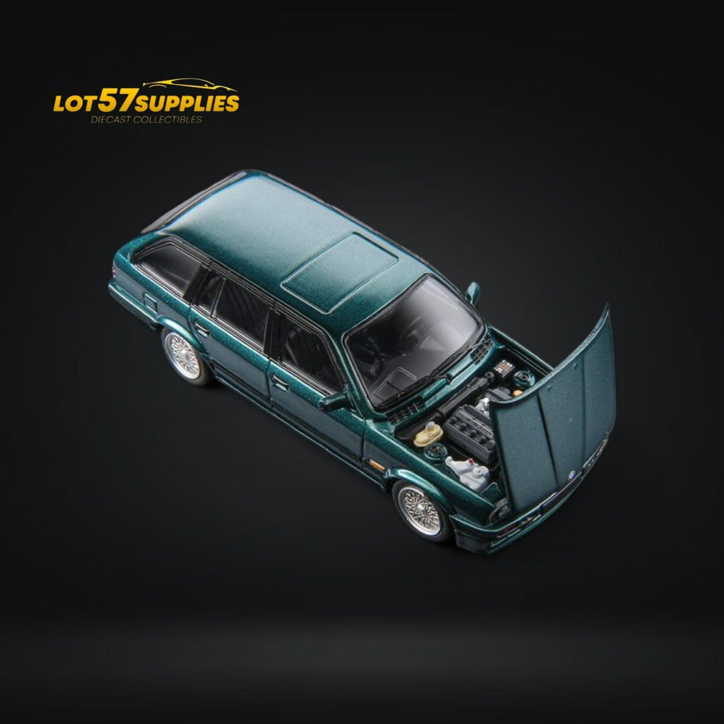 Mortal BMW E30 Touring Wagon Pearl Green 1:64