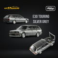 Mortal BMW E30 Touring Wagon Silver Grey 1:64