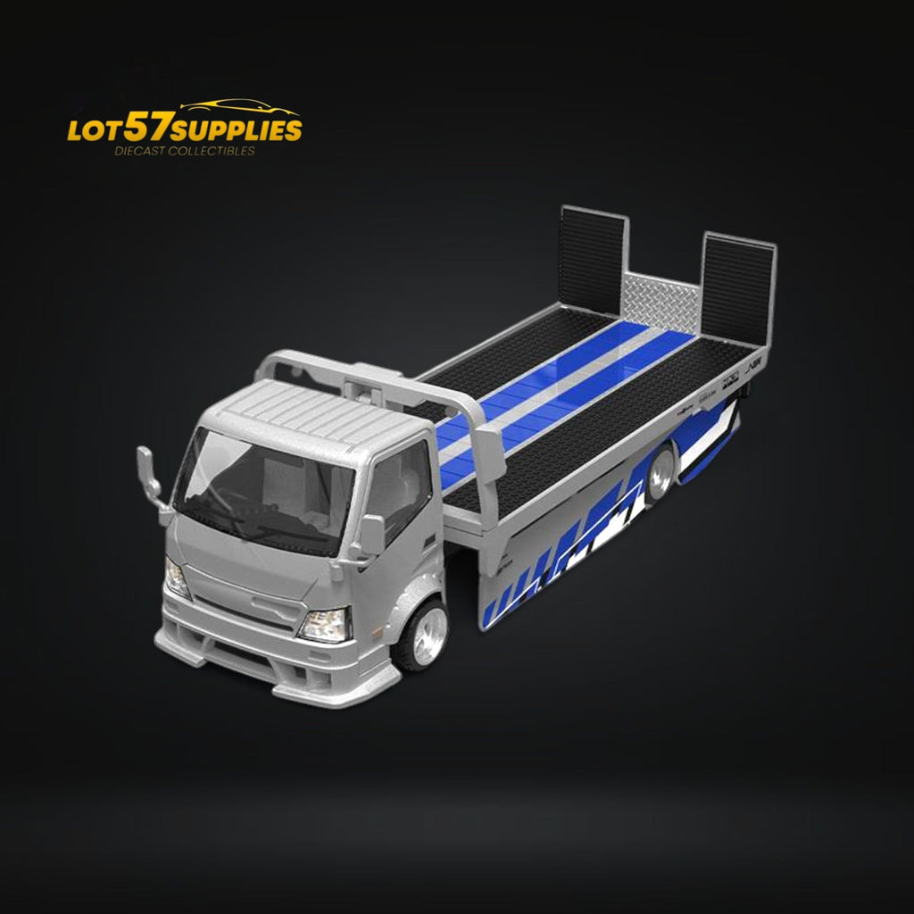 TimeMicro Hino 300 Flatbed 1:64