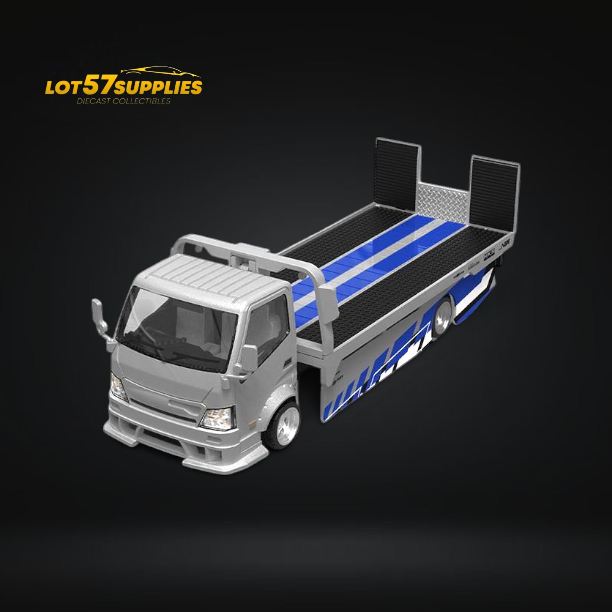 TimeMicro Hino 300 Flatbed 1:64