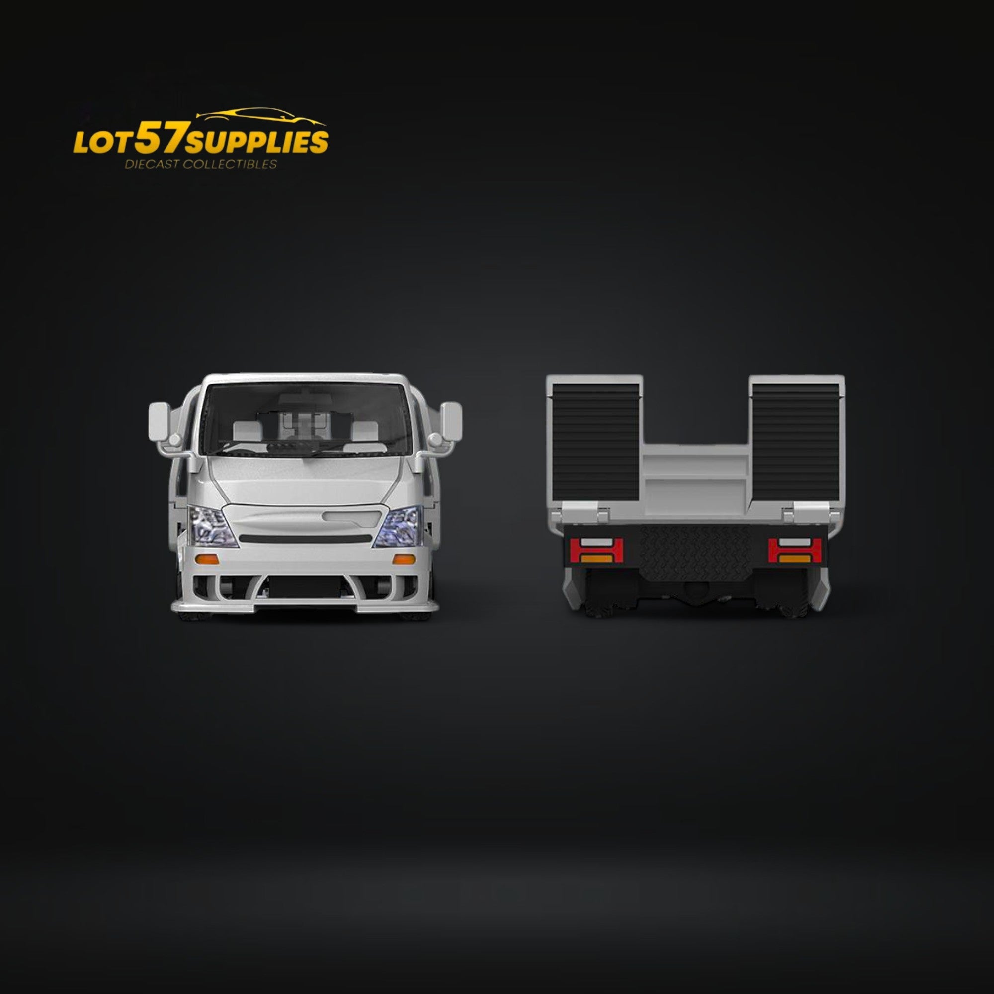 TimeMicro Hino 300 Flatbed 1:64