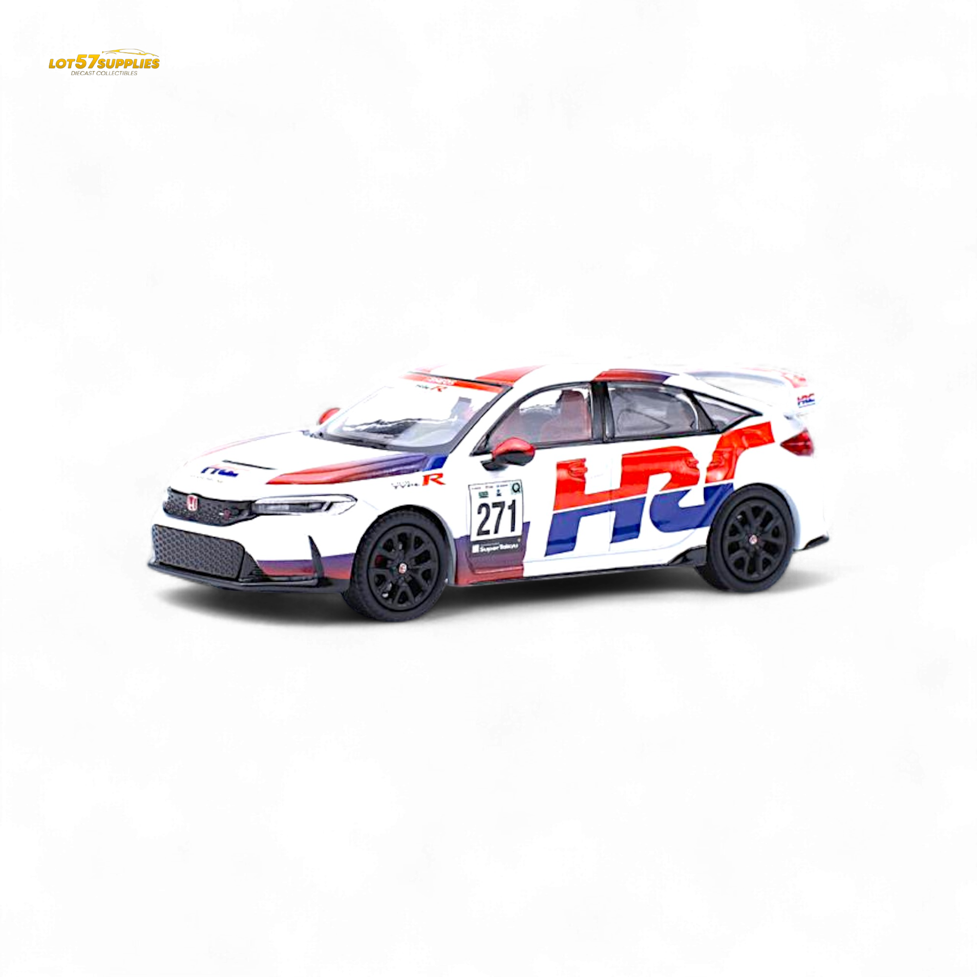 Pop Race Honda Civic FL5 Type-R TCR HRC Livery 1:64