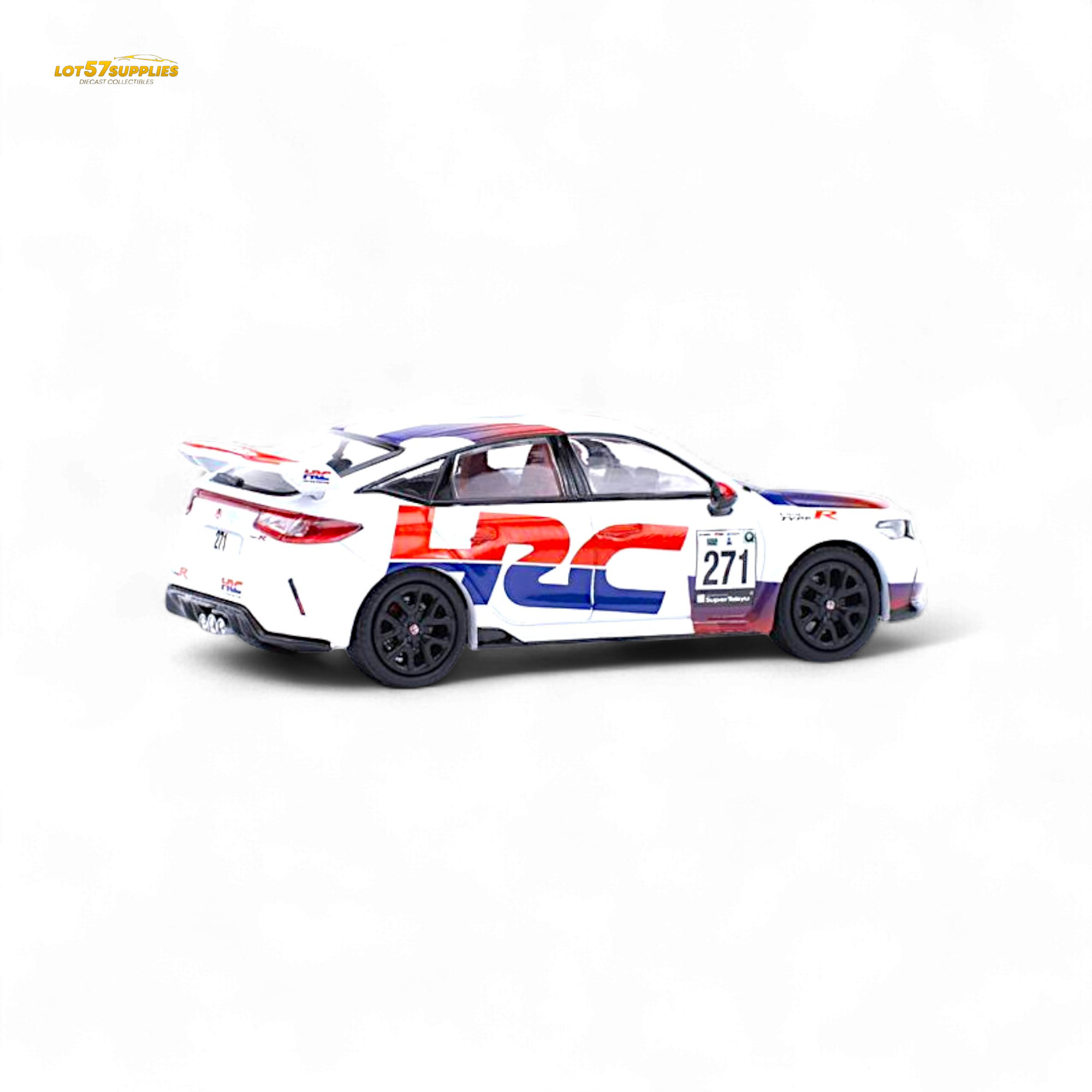 Pop Race Honda Civic FL5 Type-R TCR HRC Livery 1:64
