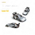 Street Weapon Porsche RWB 993 Raw Varnish Color Low Wing 1:64