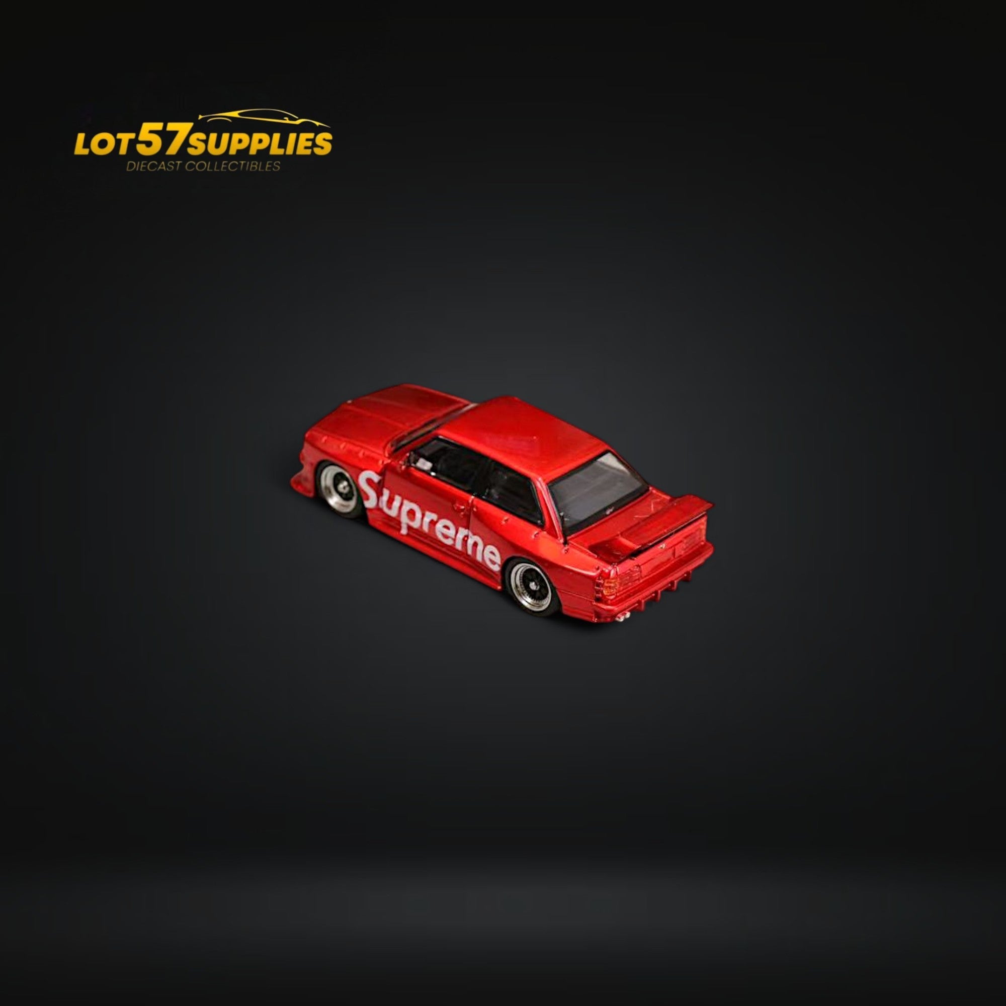 Street Weapon BMW E30 SUP Red Livery 1:64