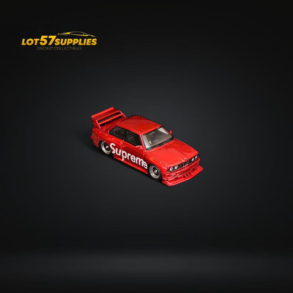 Street Weapon BMW E30 SUP Red Livery 1:64