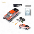 GCD Toyota Tacoma Snow Version Orange Red 1:64