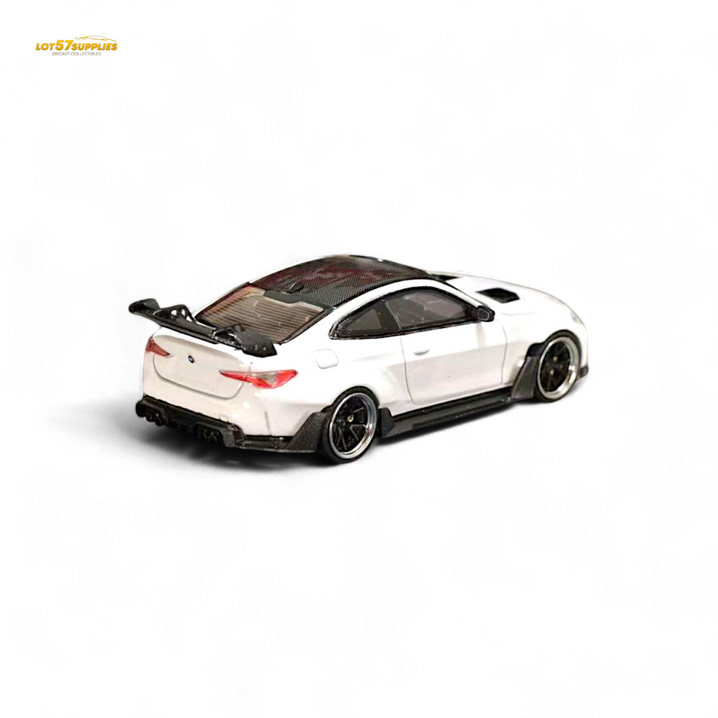 Street Weapon BMW M4 G82 Widebody White 1:64