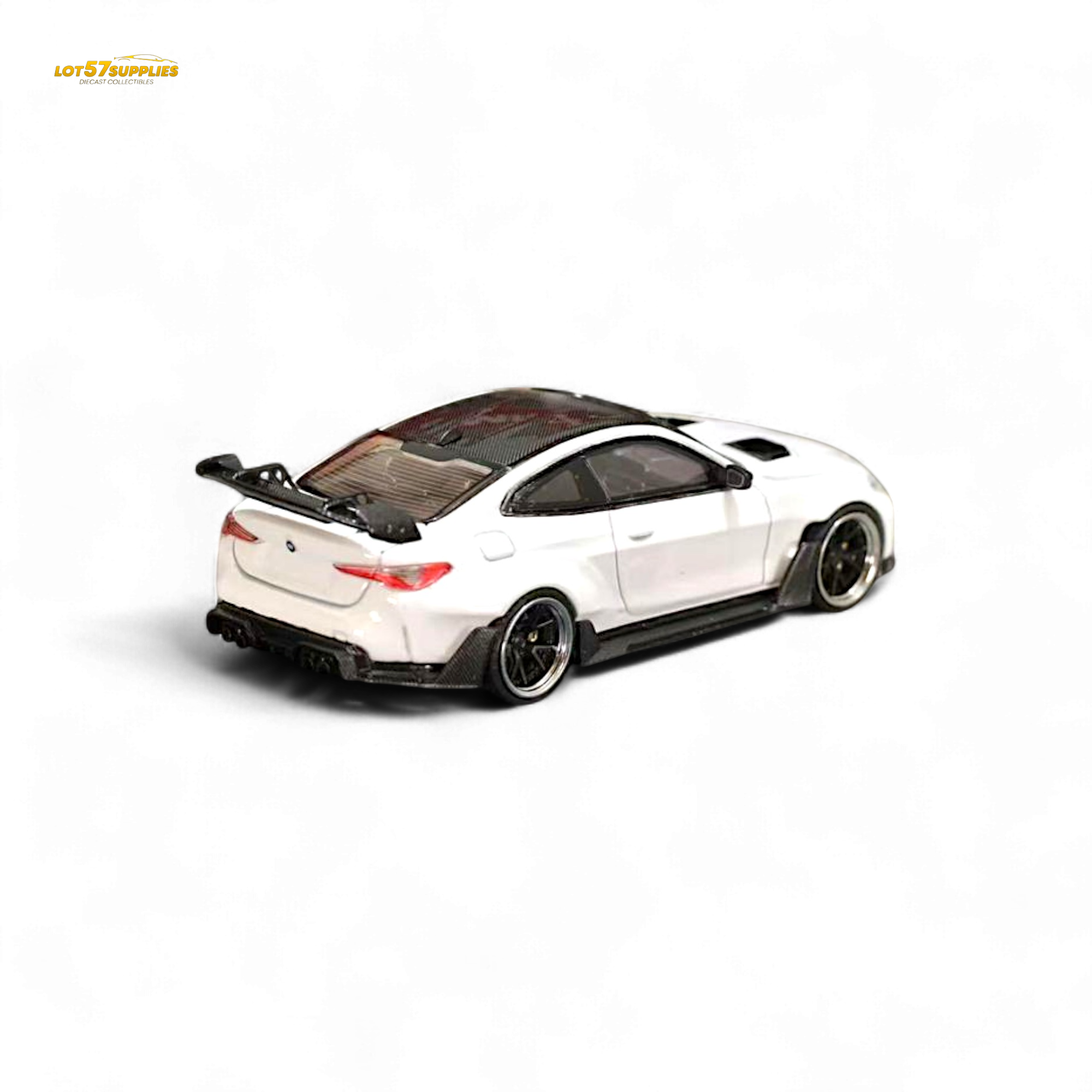Street Weapon BMW M4 G82 Widebody White 1:64
