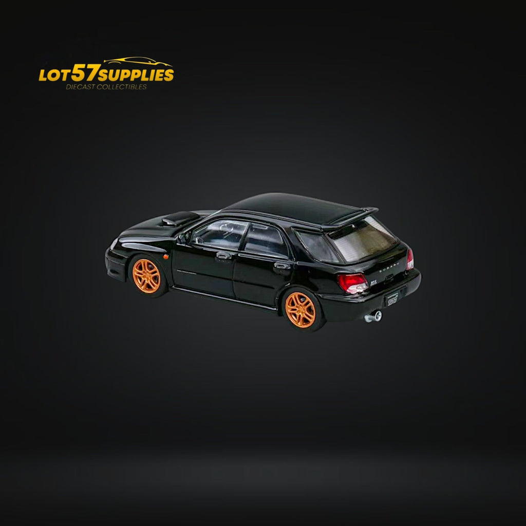 Furuya Subaru Impreza STi GD 8th Gen Wagon Black 1:64