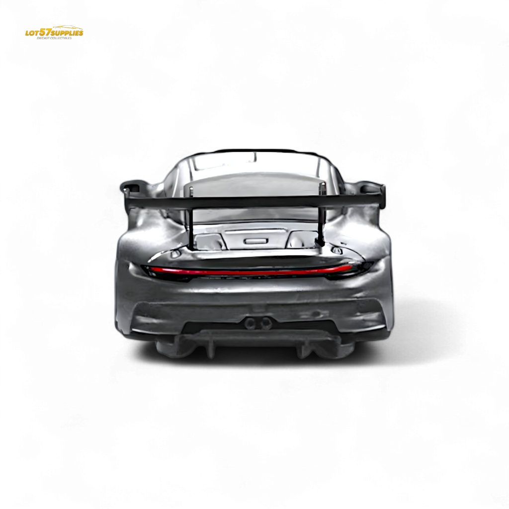 Star Race Porsche 911 GT3 Matte Silver 1:64