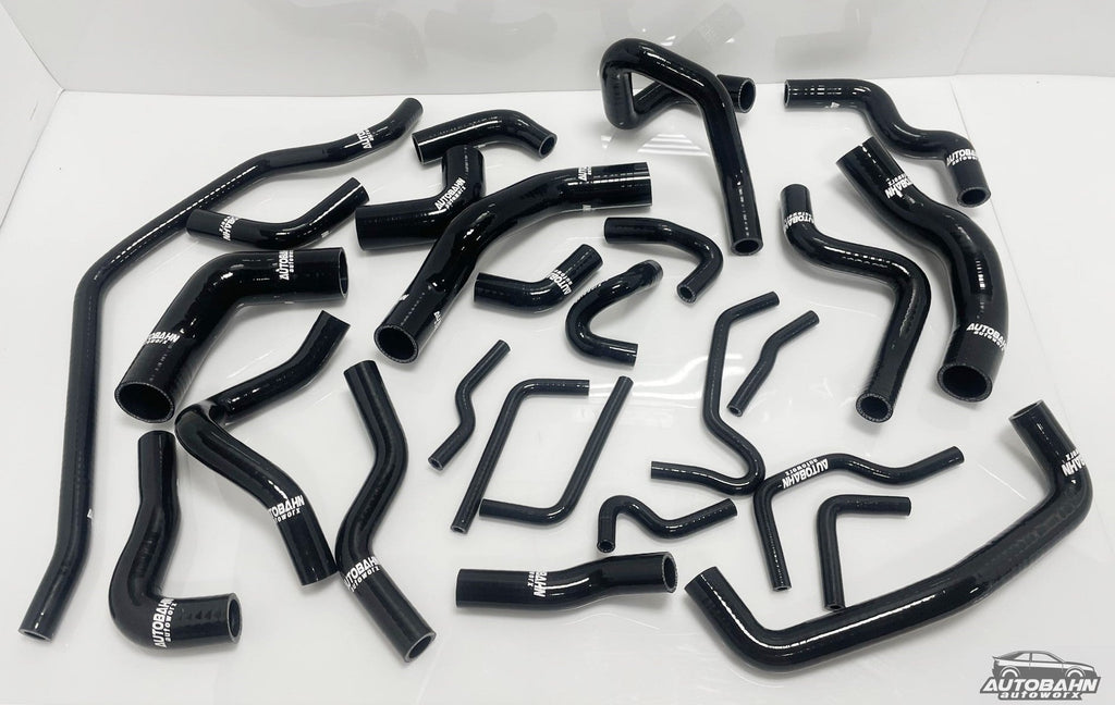 Autobahn Autoworx VW Mk4 Golf Jetta GTI GLI 12v VR6 Complete Coolant Hose Kit
