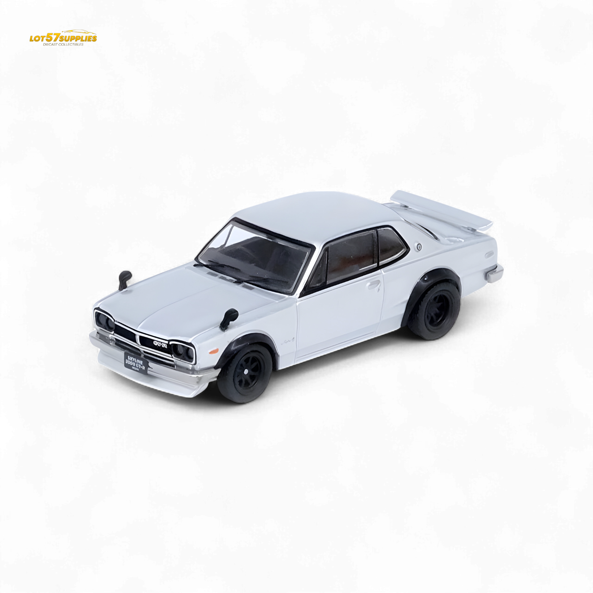 INNO64 Nissan Skyline 2000GT-R (KPGC10) Silver 1:64