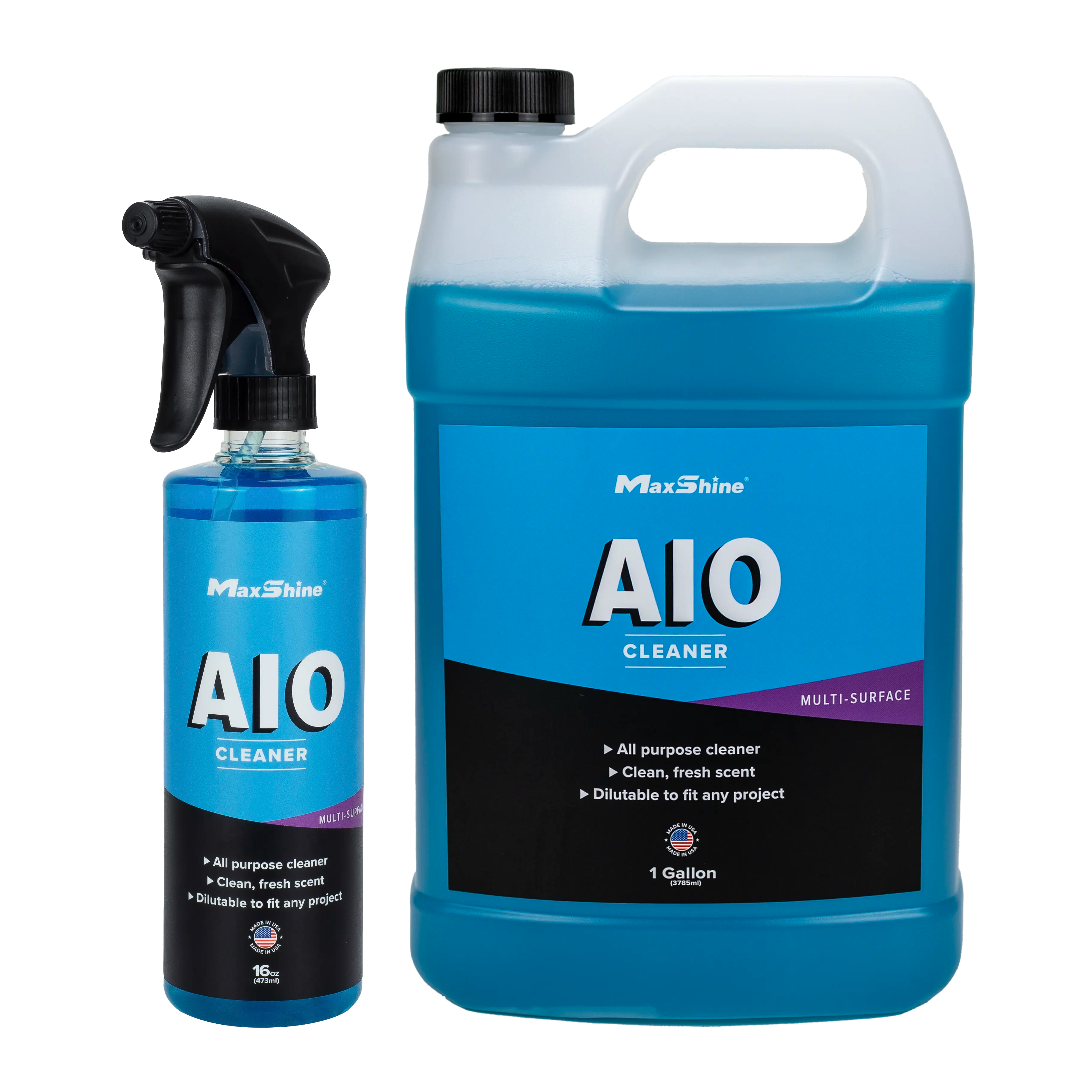 Interior Car Cleaner | AIO Cleaner - 16oz, 1gal