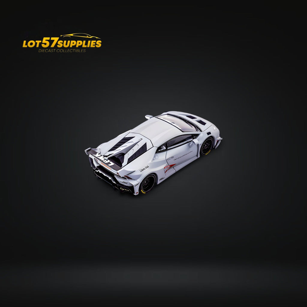(Pre-Order) King Model Lamborghini Huracan LBWK Air Force Grey 1:64