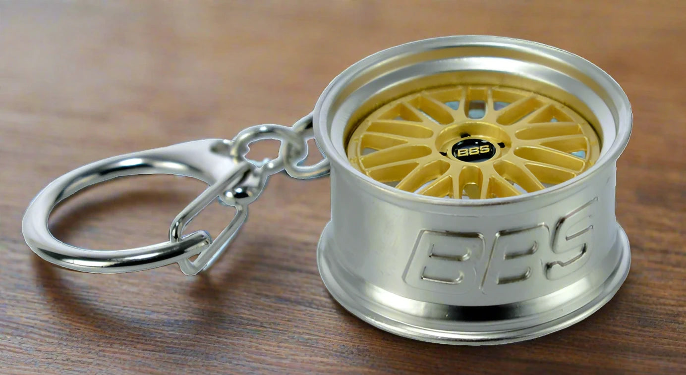 BBS LM KEY RING - GOLD