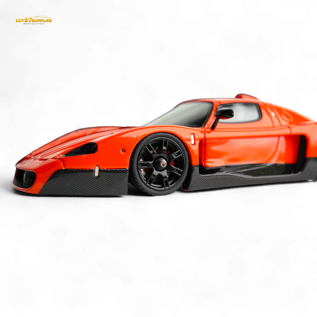 YM Model Maserati MC12 Stradale Corsa 2-Tone Orange 1:64