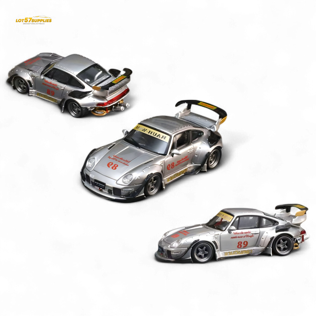 Street Weapon Porsche RWB 993 Heavenly Livery 1:64