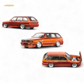 Mortal BMW E30 Cambered Sunset Orange 1:64