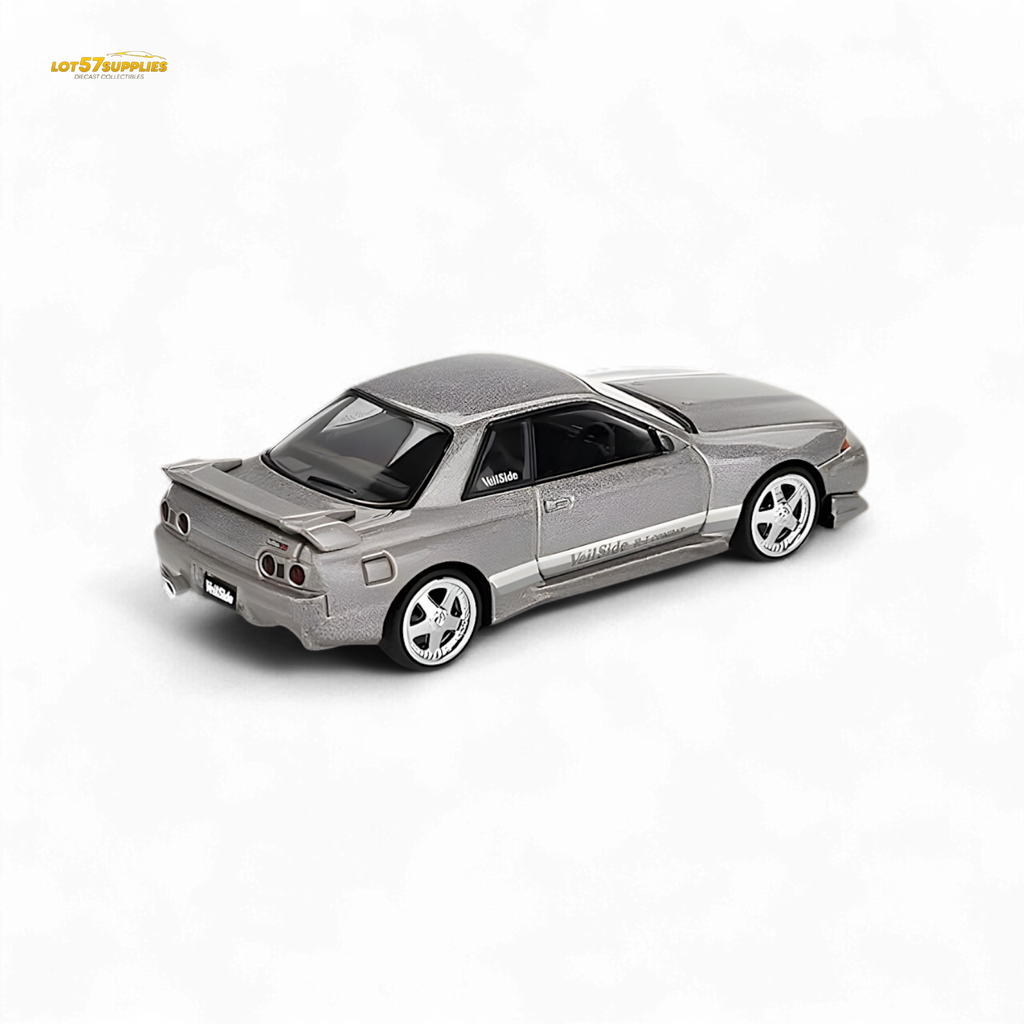 Mini GT Nissan Skyline GT-R R32 Veilside Combat Grey 1:64